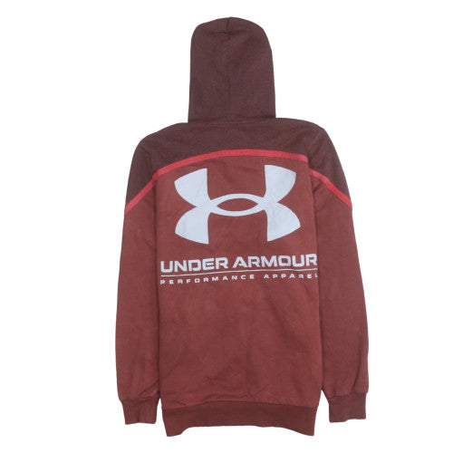 Under Armour Womens Brown ColdGear Pullover Hoodie Size S