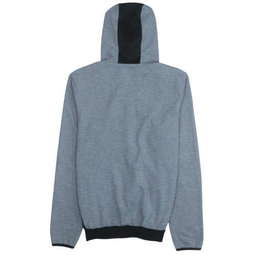 Kappa Men's Grey Full Zip Hoodie M Sports Logo Hooded Sweatshirt