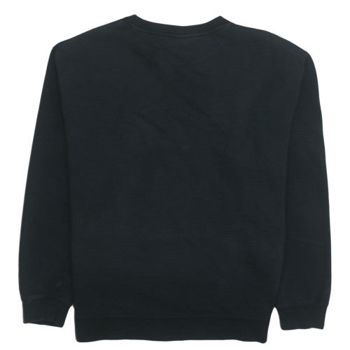 Fila Men's Black Crew Neck Pullover Sweatshirt Size M