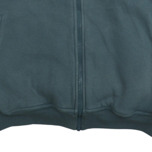 Adidas Mens Green Full Zip Sweatshirt Size L Fleece Sportswear