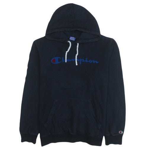 Champion Men’s Black Pullover Hoodie Large Sports Fleece