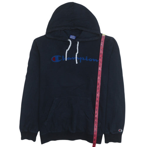 Champion Men’s Black Pullover Hoodie Large Sports Fleece