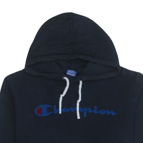 Champion Men’s Black Pullover Hoodie Large Sports Fleece