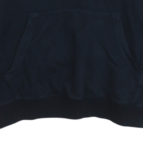 Champion Men’s Black Pullover Hoodie Large Sports Fleece