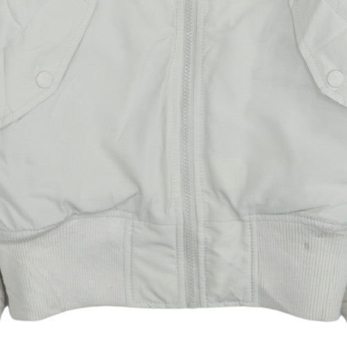 Lacoste Men’s Beige Bomber Jacket Size 34 Cotton Blend