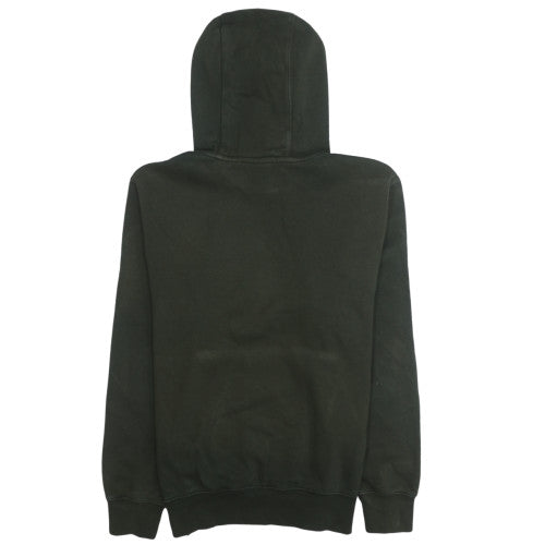 Nike Men Green Pullover Hoodie M Regular Fit Sports Logo Fleece