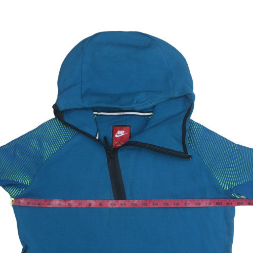Nike Men's Blue 1/2 Zip Hoodie Size M Regular Fit
