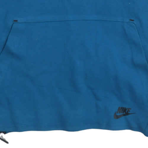 Nike Men's Blue 1/2 Zip Hoodie Size M Regular Fit