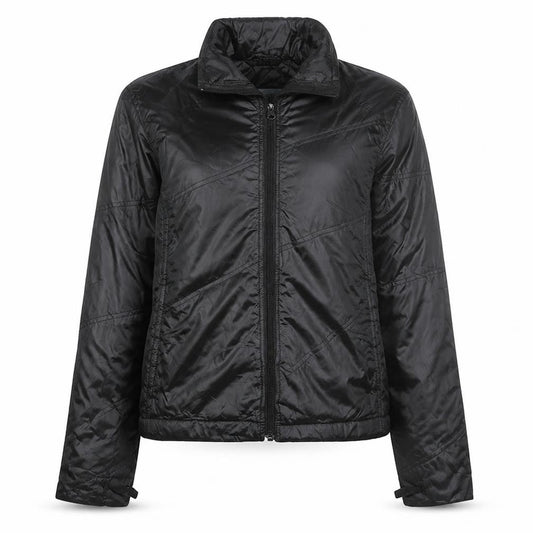 Front view of Columbia Women's Black M Insulated Full Zip Activewear Jacket