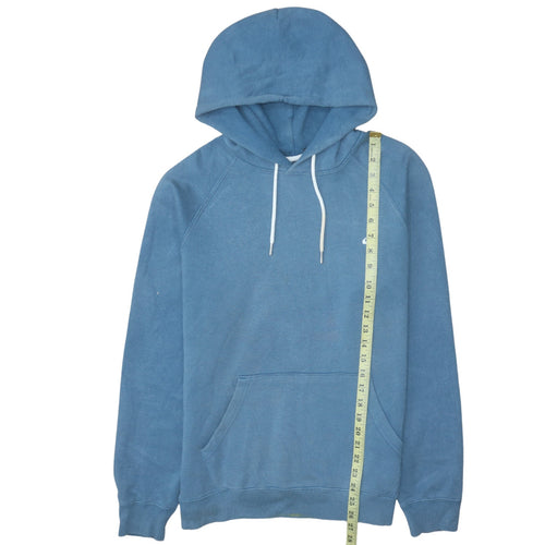Quiksilver Men's Blue Pullover Hoodie Size S Regular Fit Fleece