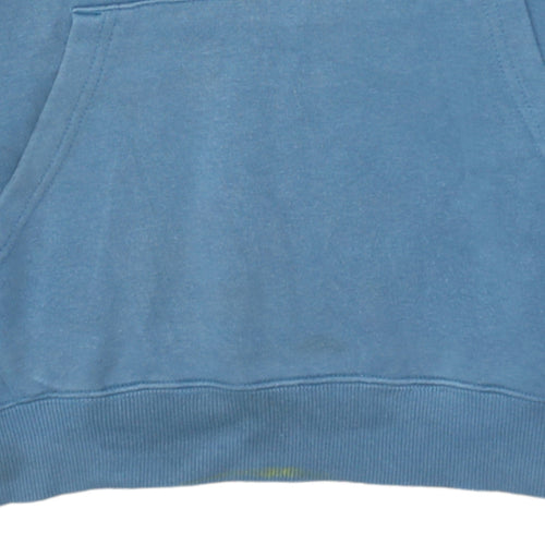 Quiksilver Men's Blue Pullover Hoodie Size S Regular Fit Fleece