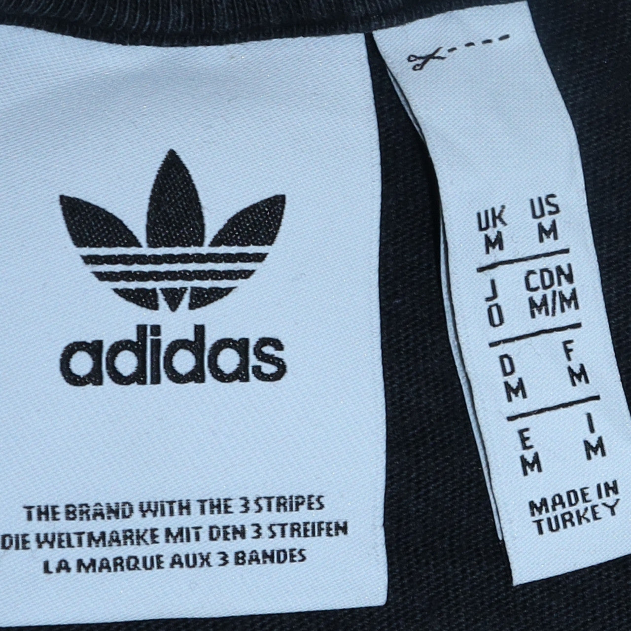 Adidas Men's Black Short Sleeve Crew Neck Sports T-Shirt M