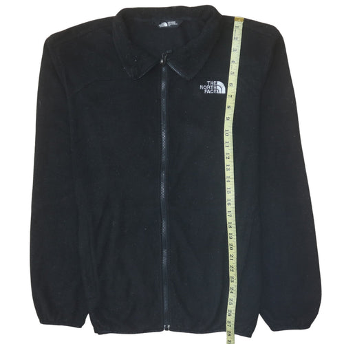 The North Face Men's Black Fleece Full Zip Jacket Size L