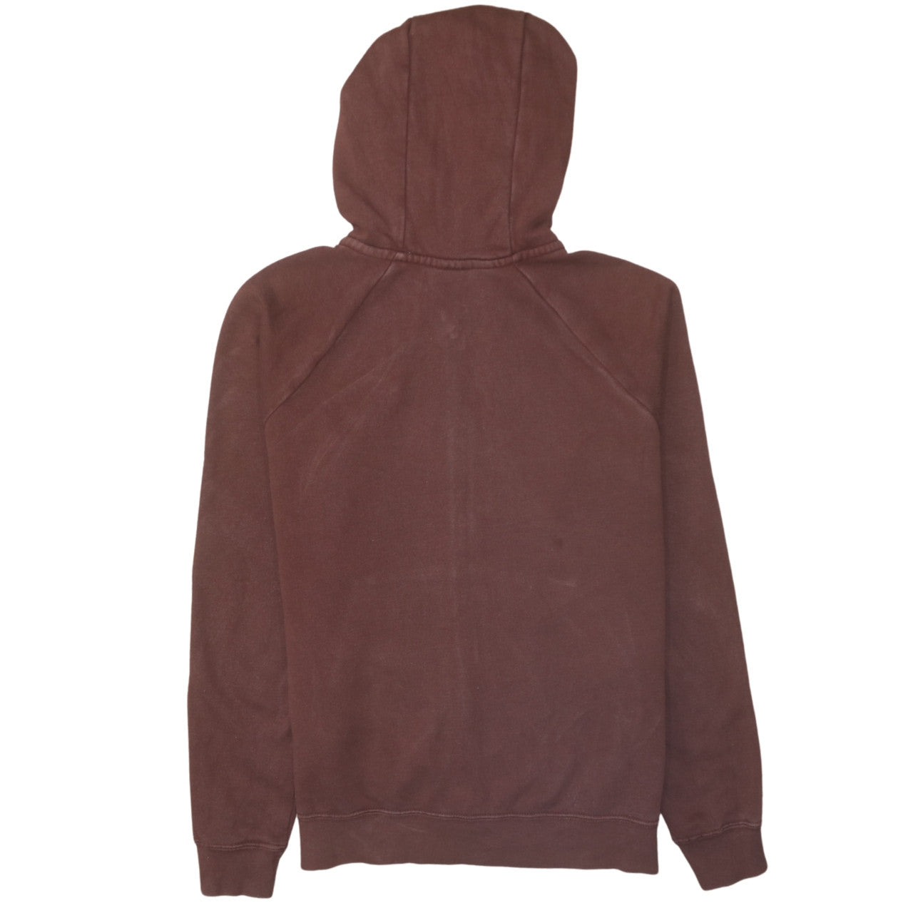 Nike Men's Brown Full Zip Hoodie Size S Fleece Pullover