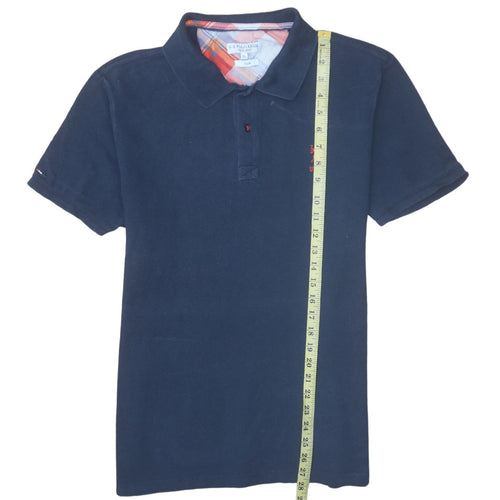U.S. Polo Assn. Men's Blue Slim Fit XL Cotton Polo Shirt