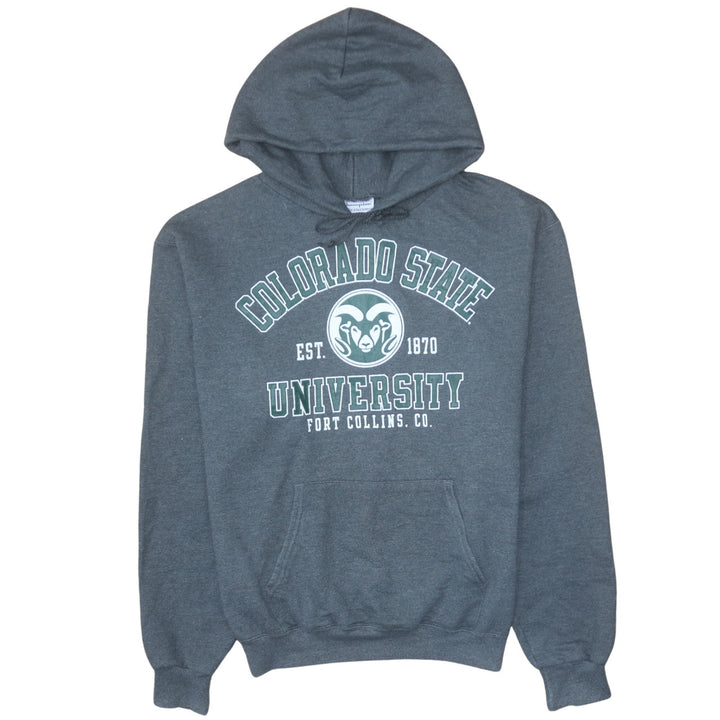 Champion Men's Grey Colorado State University Pullover Hoodie M
