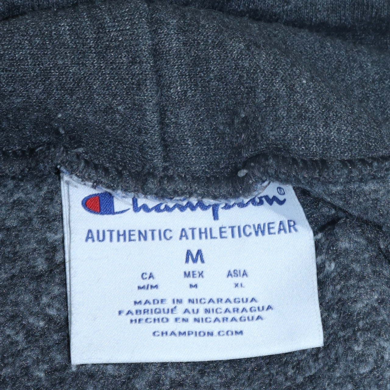 Champion Men's Grey Colorado State University Pullover Hoodie M