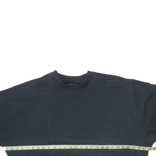 Adidas Women's Black XL Pullover Sweatshirt Crew Neck Logo Sportswear