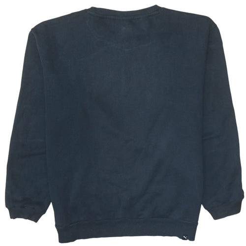 Puma Men's Black Logo Pullover Sweatshirt Size L