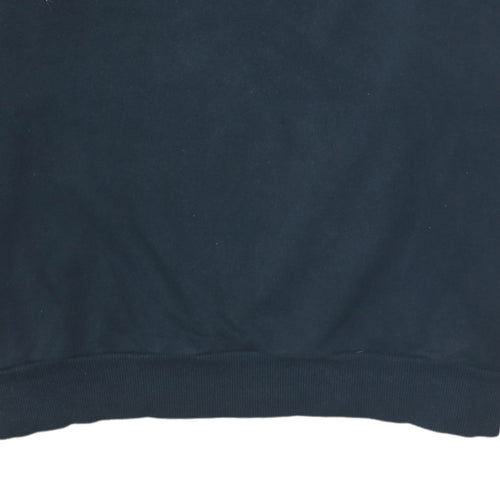 Puma Men's Black Logo Pullover Sweatshirt Size L