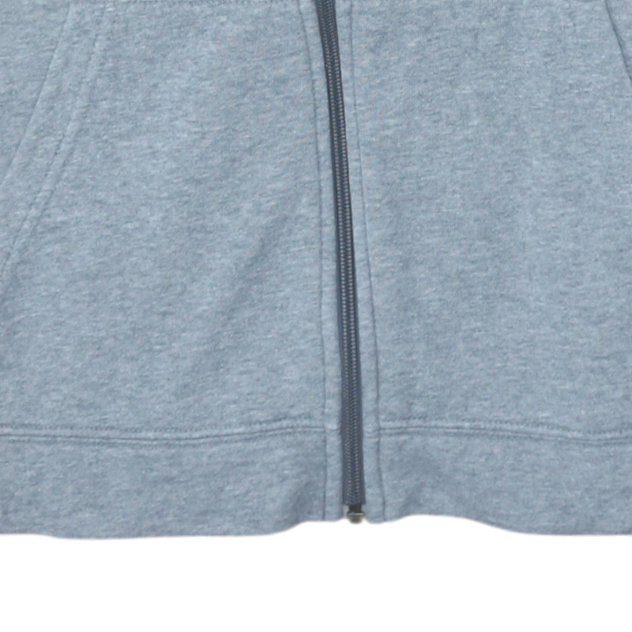 Nike Girls Grey Full Zip Hoodie Size 14 Years Fleece Hooded Sweatshirt