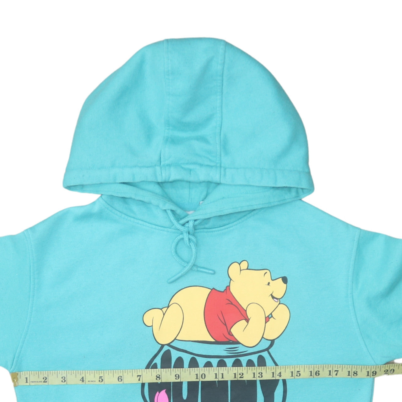 Disney Primark Women’s Blue Hoodie XS Winnie the Pooh Graphic Pullover