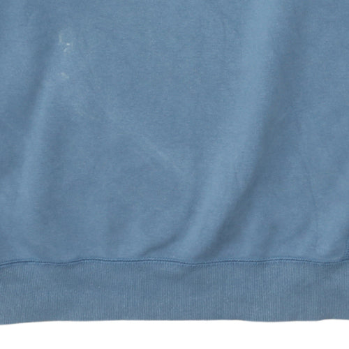 Puma Men's Blue Crew Neck Pullover Sweatshirt L Sports Style