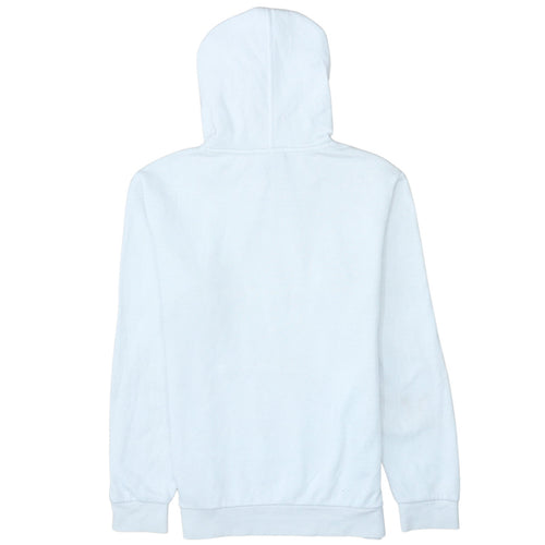 Champion Boys White Pullover Hoodie Size 10-11 Years Cotton Blend