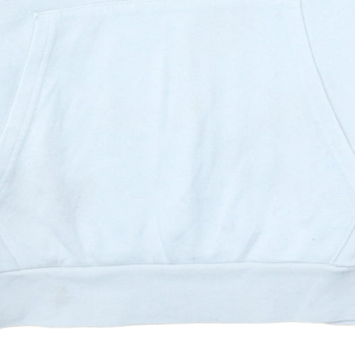 Champion Boys White Pullover Hoodie Size 10-11 Years Cotton Blend