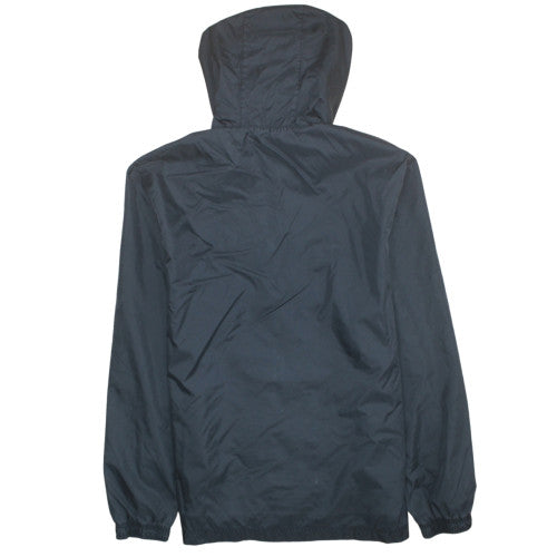 Adidas Men's Black S Hooded Windbreaker Jacket