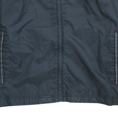 Adidas Men's Black S Hooded Windbreaker Jacket