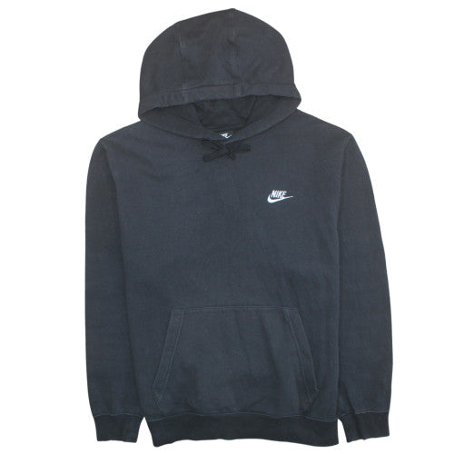 Nike Mens Black L Pullover Hoodie Fleece Sweatshirt