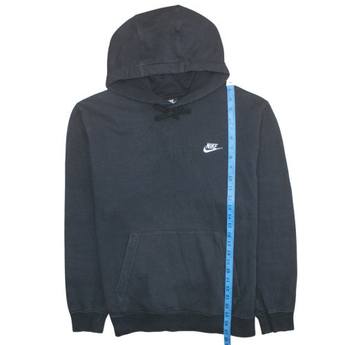 Nike Mens Black L Pullover Hoodie Fleece Sweatshirt