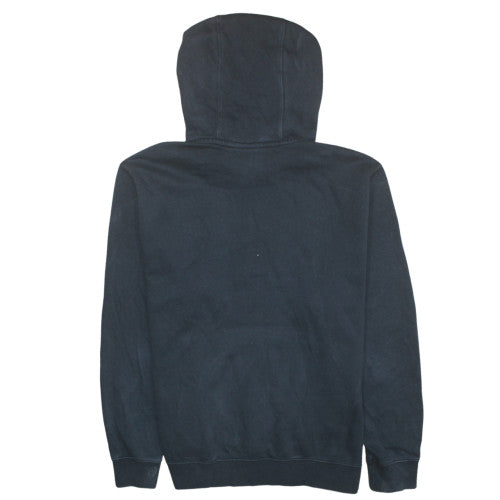 Nike Mens Black Pullover Hoodie Large Fleece Cotton Blend