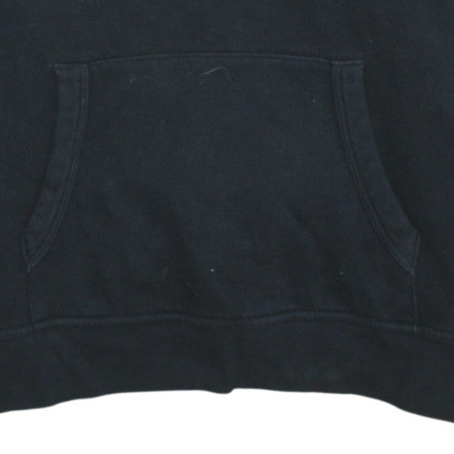 GAP Boys Black XL Pullover Fleece Logo Hoodie