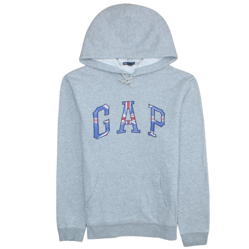 GAP Womens Grey Pullover Hoodie XS Cotton Blend Casual