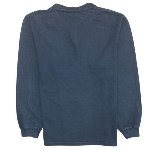 Nike Men's Blue 1/4 Zip Fleece Sweatshirt Size M Regular Fit
