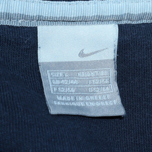 Nike Men's Blue 1/4 Zip Fleece Sweatshirt Size M Regular Fit