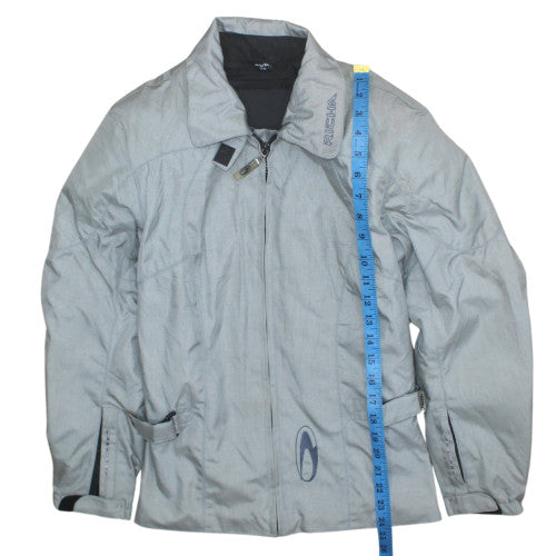 Richa Men's Grey Motorcycle Jacket Size S Waterproof Casual Wear