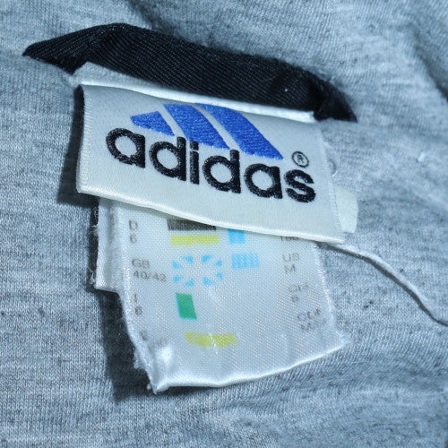 Adidas Men's Black Hooded Windbreaker Jacket Size 40 Regular