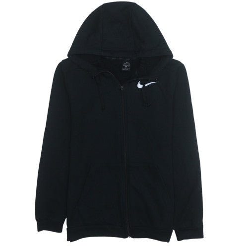 Nike Men's Black Full Zip Dri-Fit Hoodie S Classic Fit Fleece