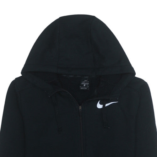 Nike Men's Black Full Zip Dri-Fit Hoodie S Classic Fit Fleece