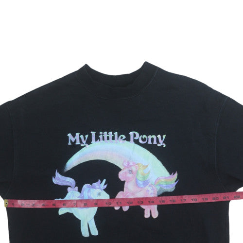 H&M Divided Women's Black My Little Pony Sweatshirt Size 8