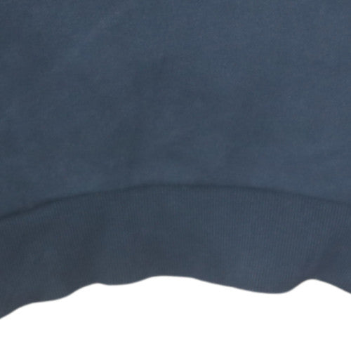 Under Armour Men's Black & White Crew Neck Loose Fit Sweatshirt M