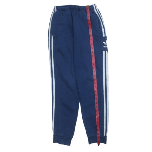 Adidas Men Blue Jogger Trousers S Regular Fit Casual Sportswear