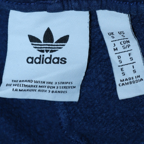 Adidas Men Blue Jogger Trousers S Regular Fit Casual Sportswear