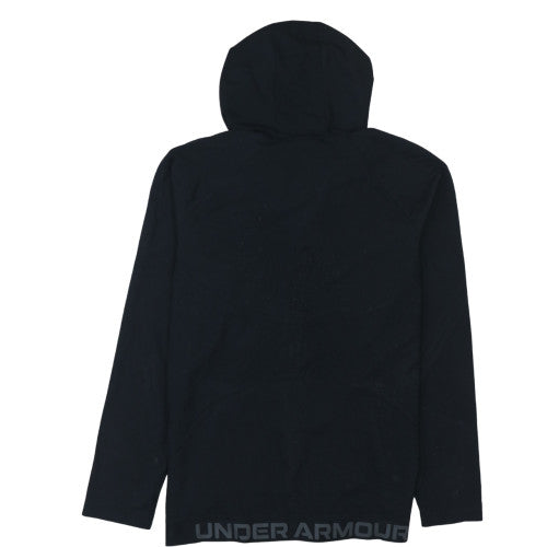 Under Armour Men's Black Full Zip Athletic Hoodie Size M