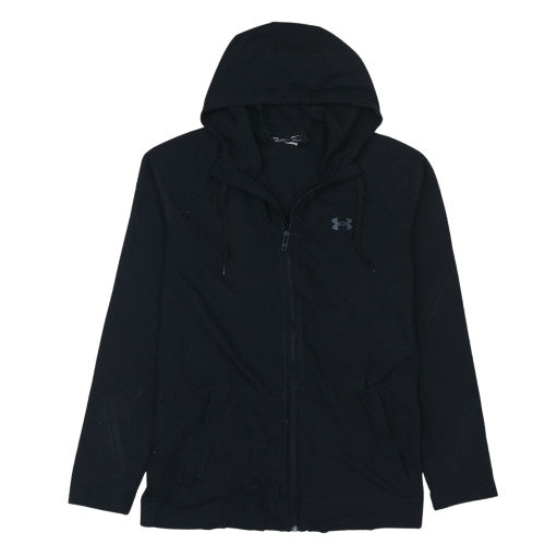 Under Armour Men's Black Full Zip Athletic Hoodie Size M