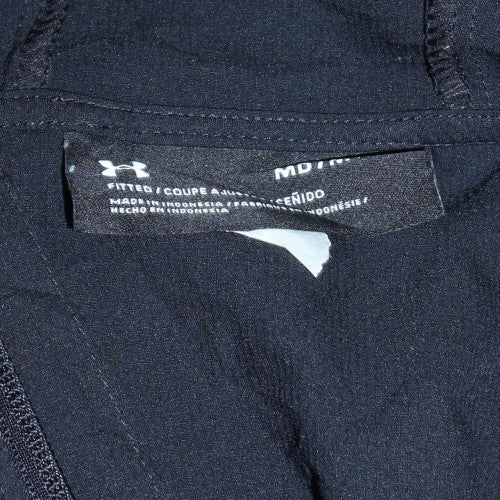 Under Armour Men's Black Full Zip Athletic Hoodie Size M