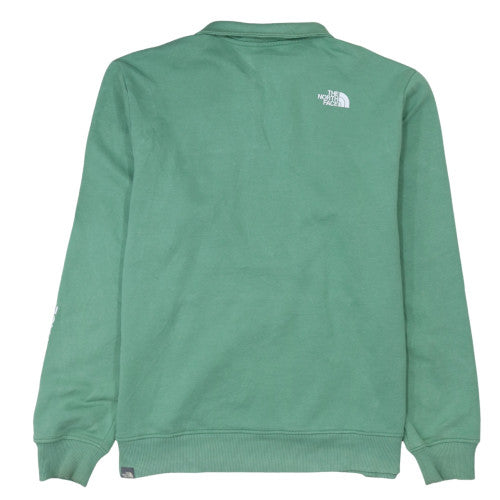The North Face Men's Green XL 1/4 Zip Pullover Sweatshirt